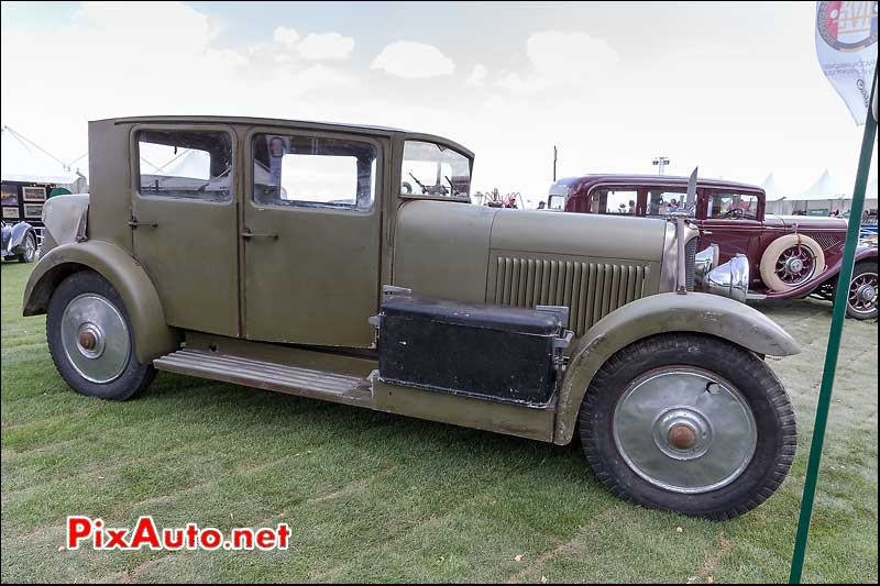 Voisin C15 Berline, hommage carrossier francais Mans Classic