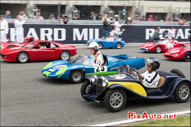 Voitures Litte Big Mans, Le Mans Classic 2014