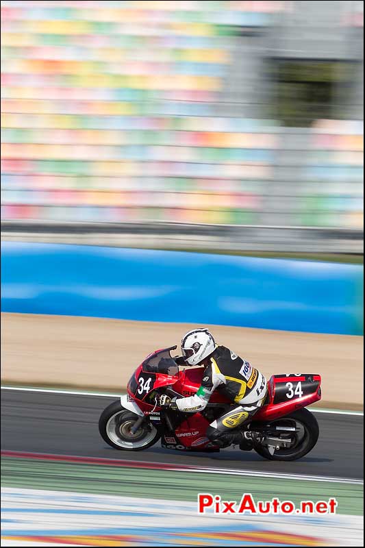 Angelle Alain Suzuki Gsxr, Bol D'Or Classic numero 34