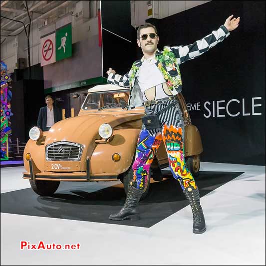 Citroen 2cv, Exposition Speciale Automobile et la Mode