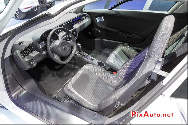 Mondial Automobile Paris 2014, Concept Volkswagen XL1, Habitacle