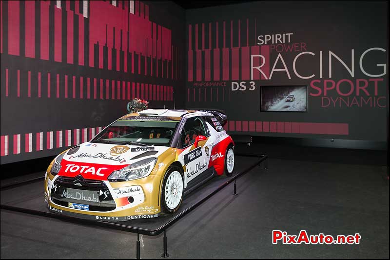 DS3 WRC, Mondial Automobile Paris 2014