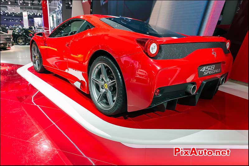 Mondial Automobile Paris 2014, Ferrari 458 Speciale Arriere