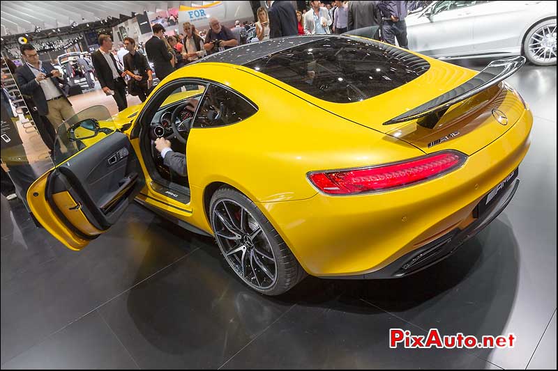 Mondial Automobile Paris 2014, Mercedes-AMG GTS, Arriere