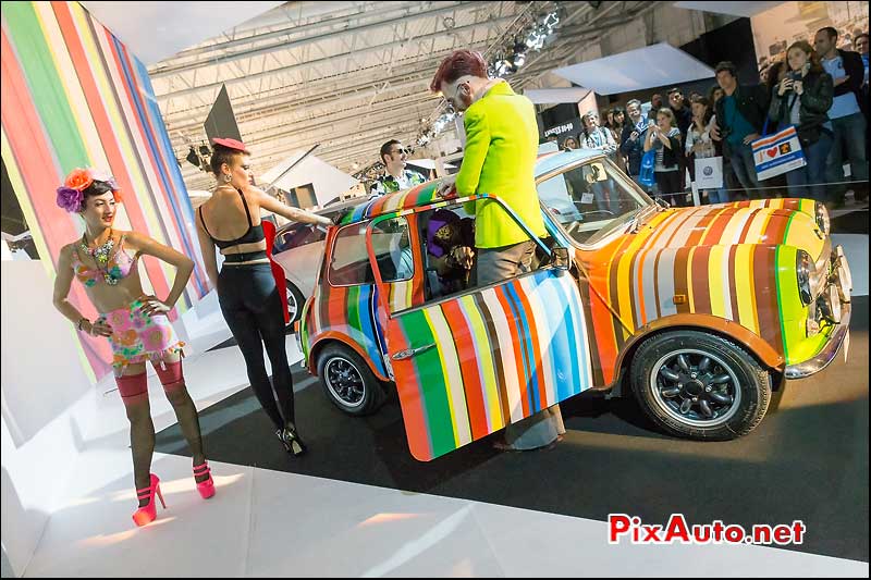 Mini Cooper Paul Smith, Exposition Speciale Automobile et la Mode