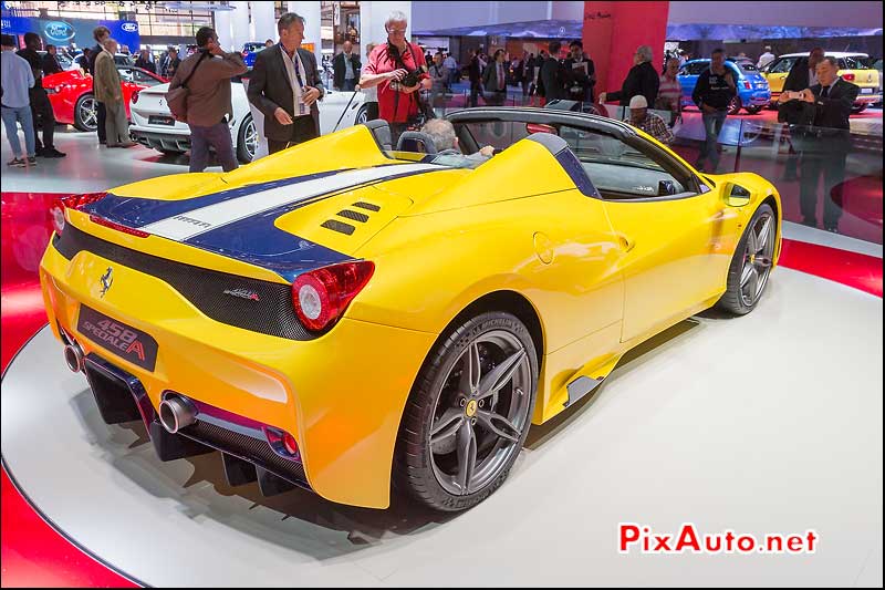 News Ferrari 458 Speciale Aperta, Mondial Automobile Paris 2014