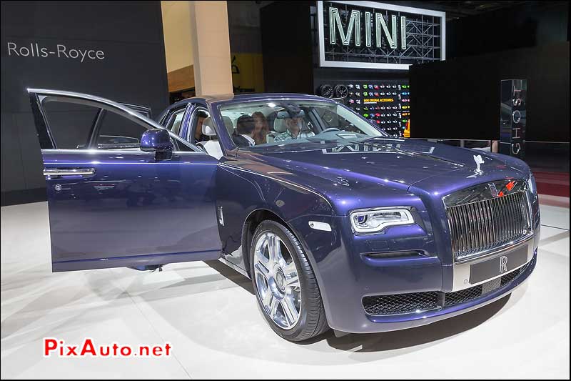 Rolls-Royce Ghost, Mondial Automobile, Paris 2014