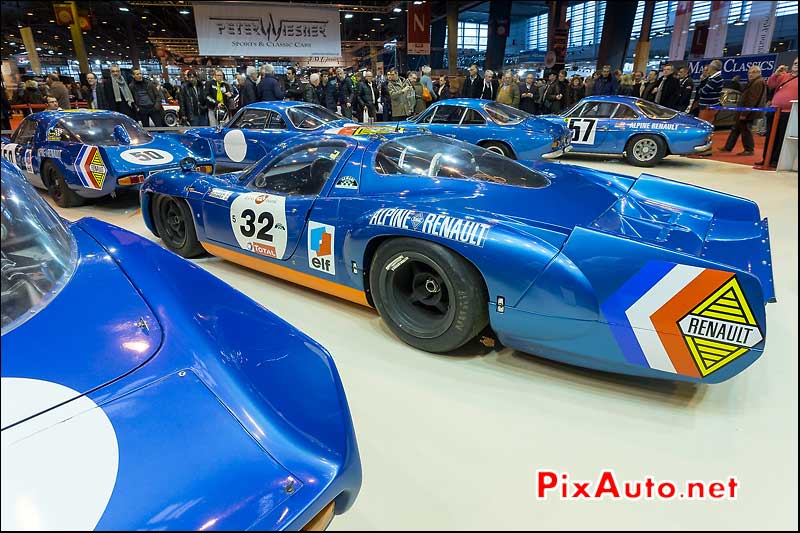 Alpine A222 V8 3L, salon retromobile 2014