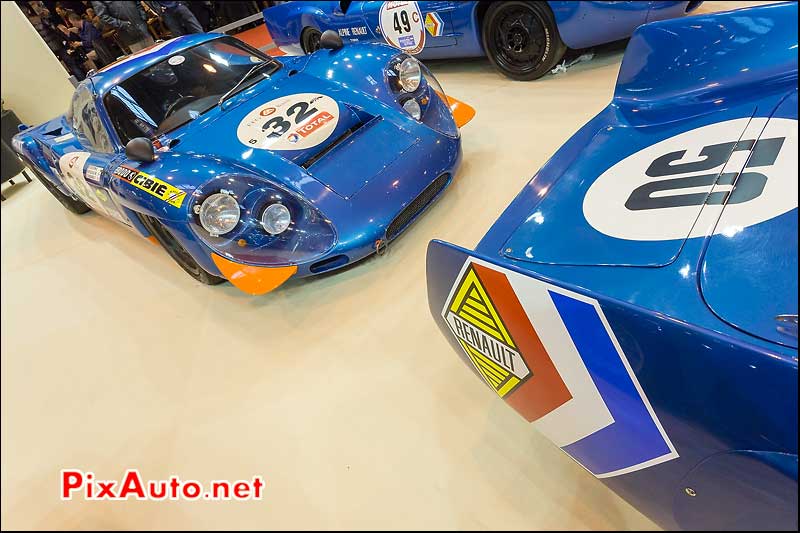 Alpine A222 prototype 24 Heures du Mans, retromobile