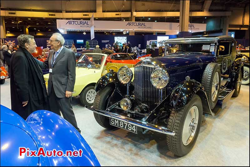 Bentley 8l Sportsman Gurney-Nutting, Arcurial Salon Retromobile