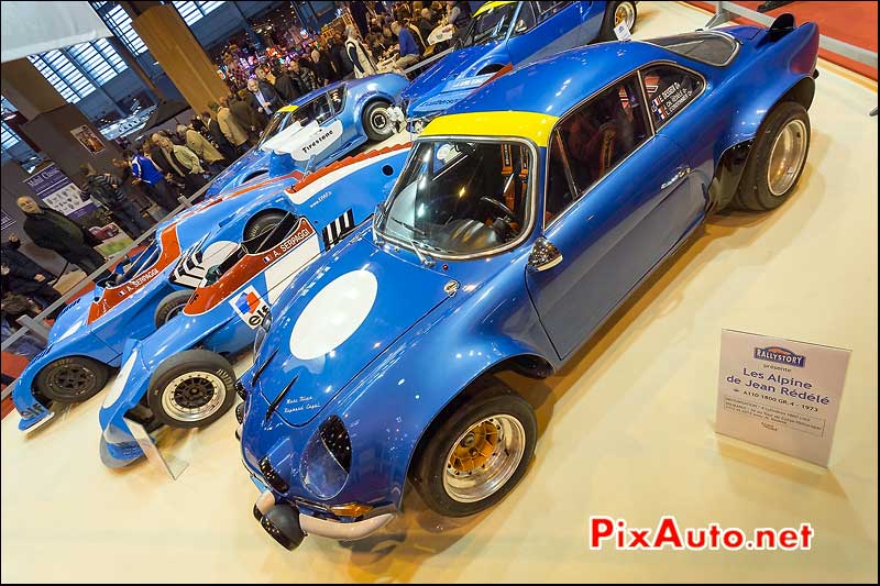 Alpine A110 1800 GR4, salon retromobile 2014