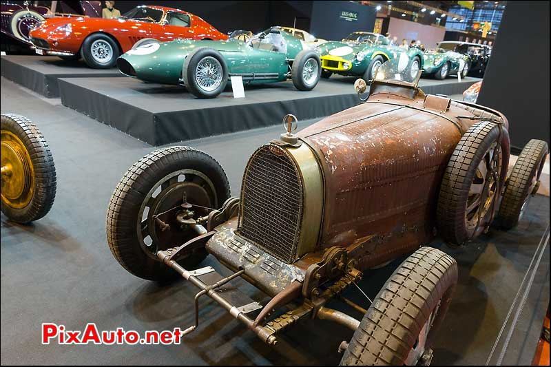 Bugatti Type 35C-GP, Lukas Huni, Salon Retromobile