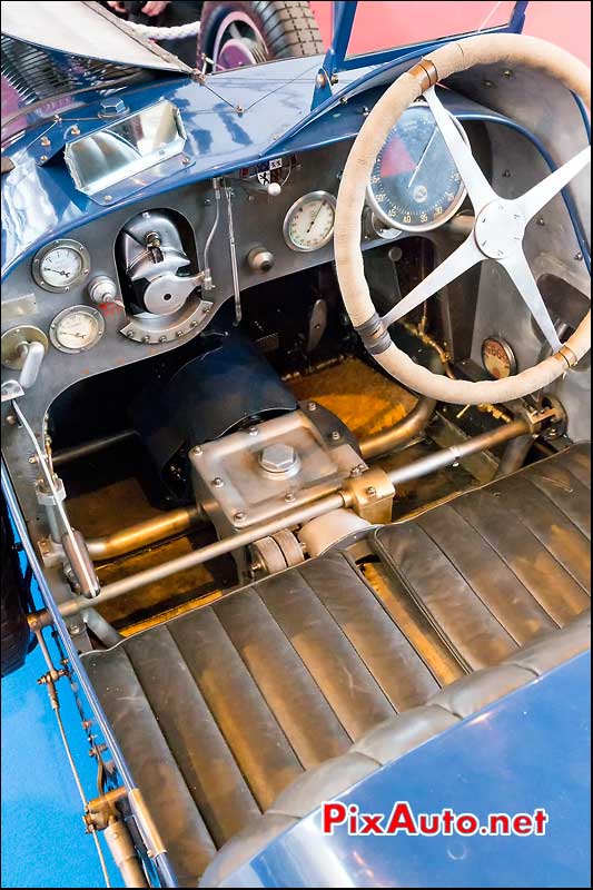 Habitacle Bugatti Type-51A, Salon Retromobile 2014