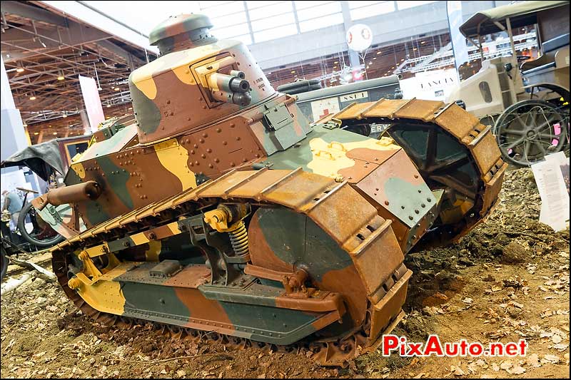 Char Renault FT17, salon retromobile 2014