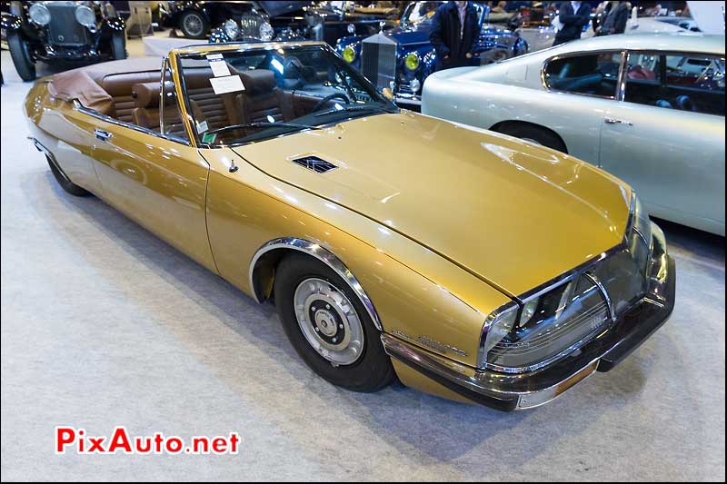 cabriolet Citroen-SM Mylord Chapron, Arcurial Salon Retromobile