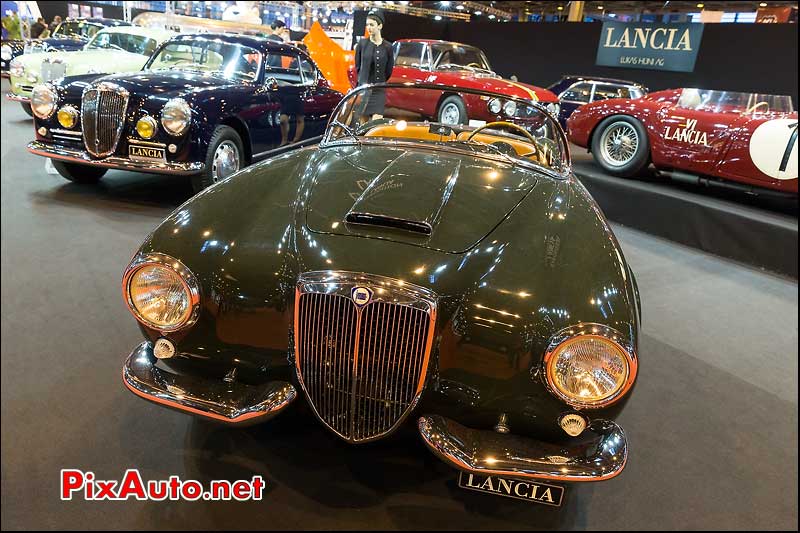 Lancia Aurelia B24S America, Lukas Huni, Salon Retromobile