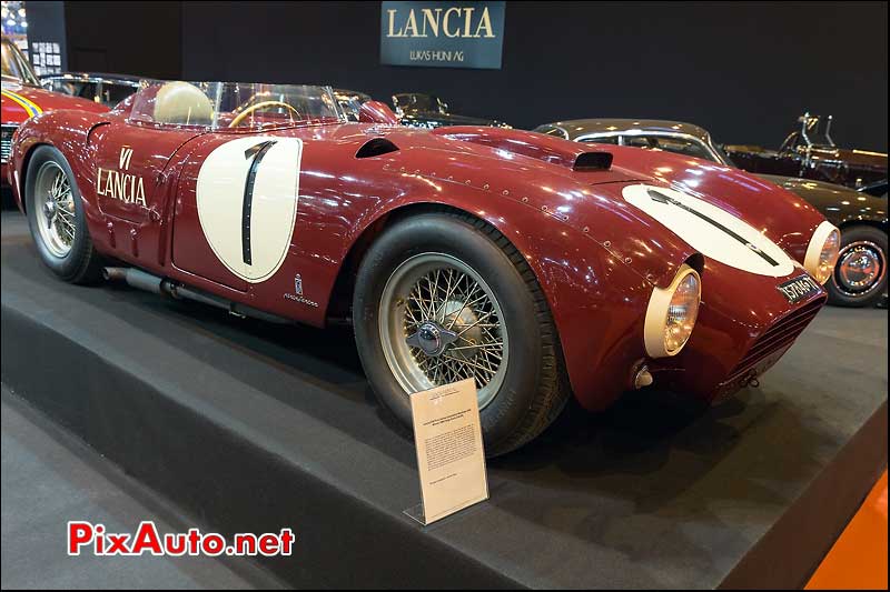 Lancia D24 Barchetta Pininfarina, Lukas Huni, Salon Retromobile