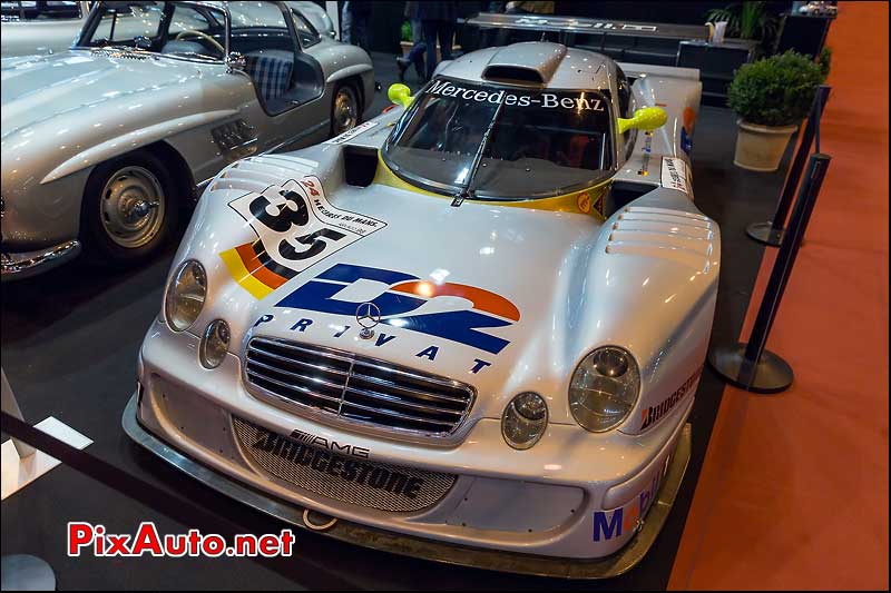 Mercedes AMG CLK-LM, stand ClassicSportLeicht, Salon Retromobile 2014