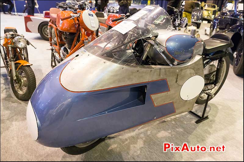 moto Parilla 250GP, Arcurial Salon Retromobile