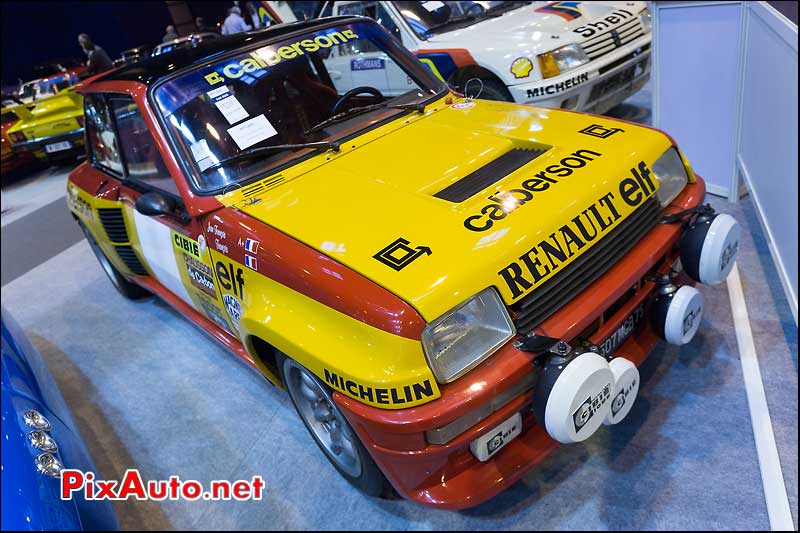 Renault 5Turbo Gr4 Calberson jean-Ragnotti, Arcurial Salon Retromobile