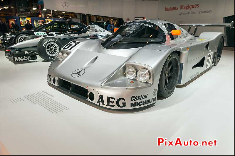 Sauber-Mercedes C9 Group-C, Salon Retromobile 2014