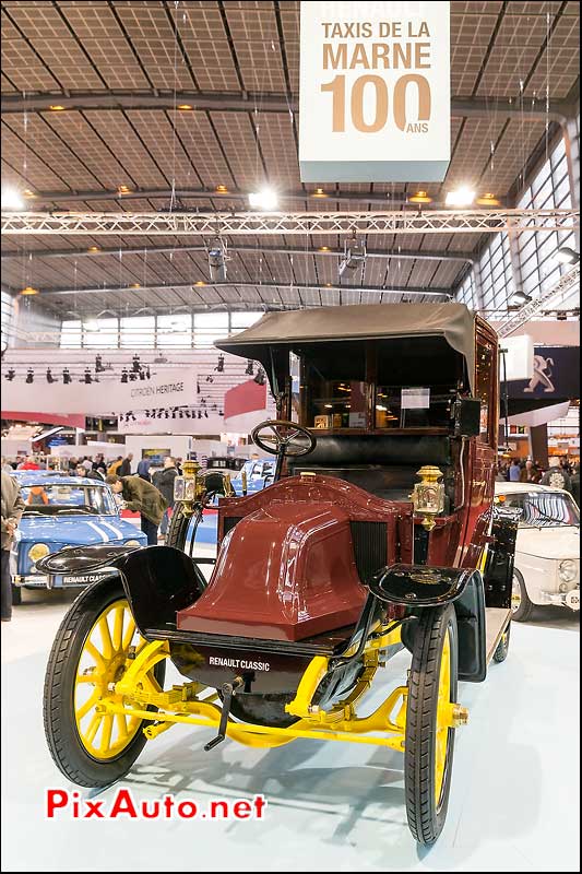 Taxis de da Marne Renault, salon retromobile 2014