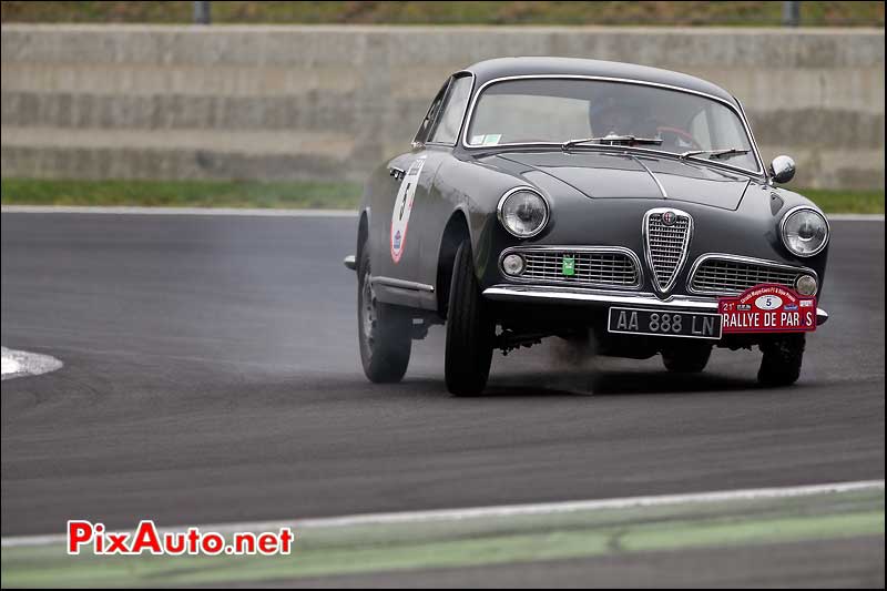 Alfa Romeo Giulia #5, Le Lycee, Rallye-de-Paris 2014