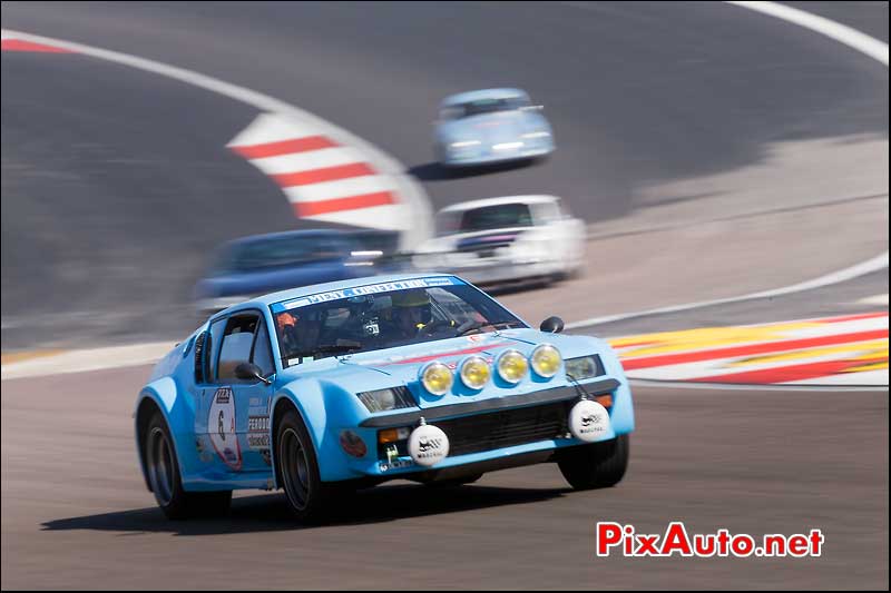 Alpine-Renault A310, Circuit Dijon-Prenois, 21e Rallye-de-Paris