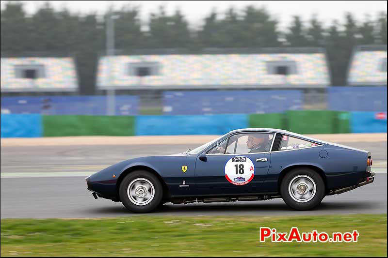 Ferrari 365GTC4 #12, Cuicuit de Magny-Cours, 21e Rallye-de-Paris