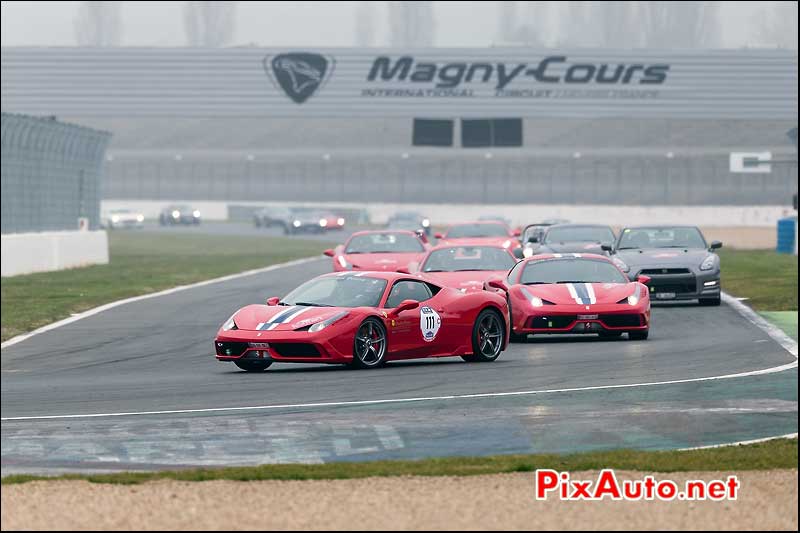 Ferrari 458 Speciale Magny Cours, Rallye de Paris