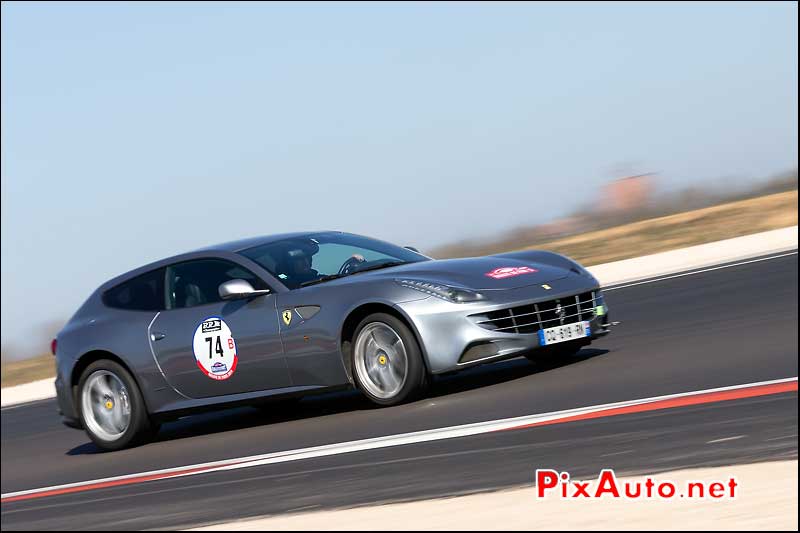 Ferrari FF, Circuit Dijon-Prenois, 21e Rallye-de-Paris