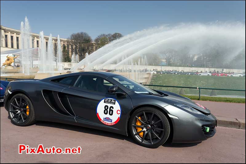 Mc Laren MP4 12C #86, Fontaines-Trocadero, 21e Rallye-de-Paris