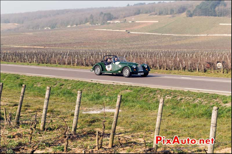 Morgan Plus 4, Vignobles Bourgogne, 21e Rallye-de-Paris