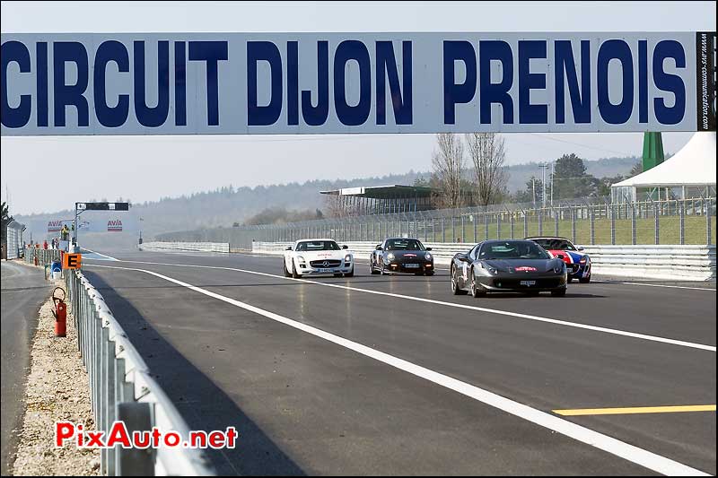 Plateau C, 21e Rallye-de-Paris, Circuit Dijon-Prenois