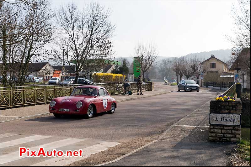 Porsche 356A #4, Ouche, Rallye-de-Paris 2014