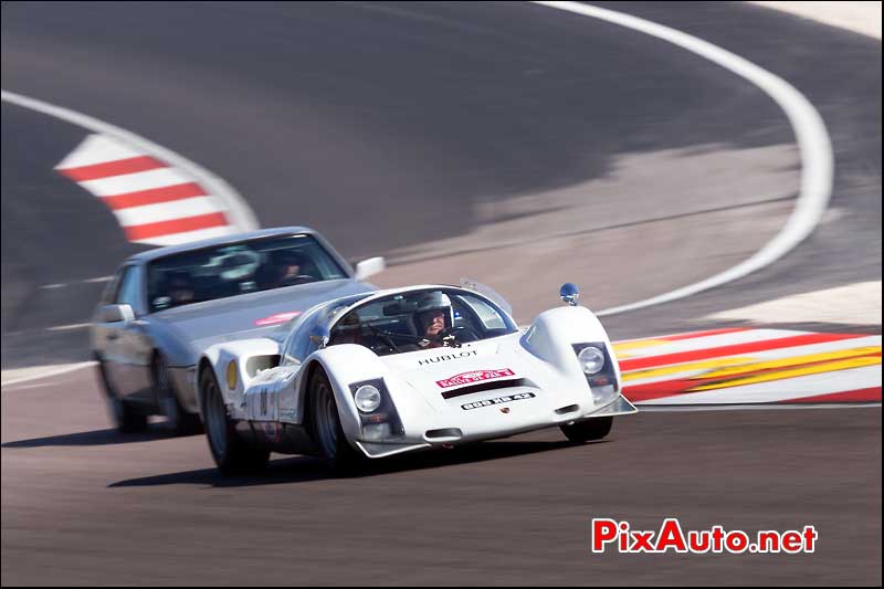 Prototype Porsche 906, Circuit Dijon-Prenois, 21e Rallye-de-Paris