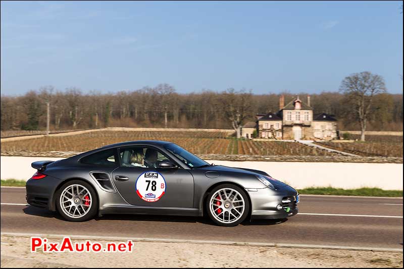 Porsche 997 Turbo #78, Domaine Ardhuy, 21e Rallye-de-Paris
