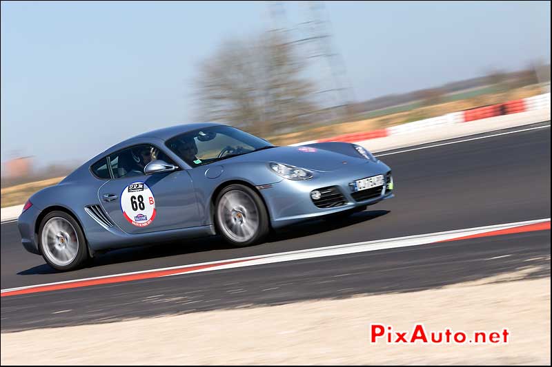 Porsche Cayman-S, Circuit Dijon-Prenois, 21e Rallye-de-Paris
