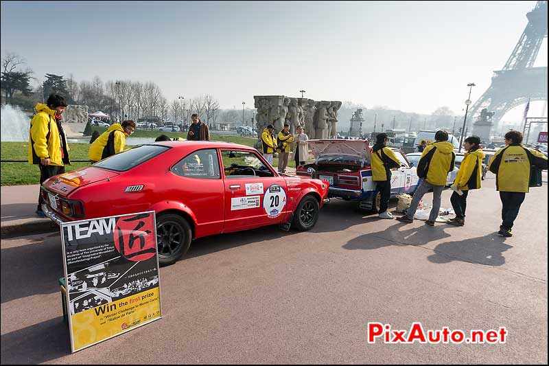 Team Takumi universite de Tokyo, 21e Rallye-de-Paris
