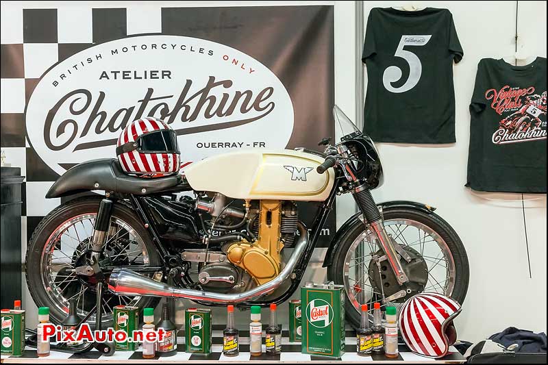 Salon Moto Légende, Matchless G50 Atelier Chatokhine