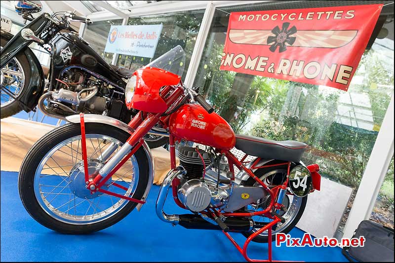 Salon Moto Legende, Motocyclette Gnome Rhone L53 175cc