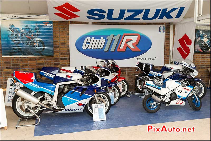 Salon Moto Legende, Stand Club11R Suzuki