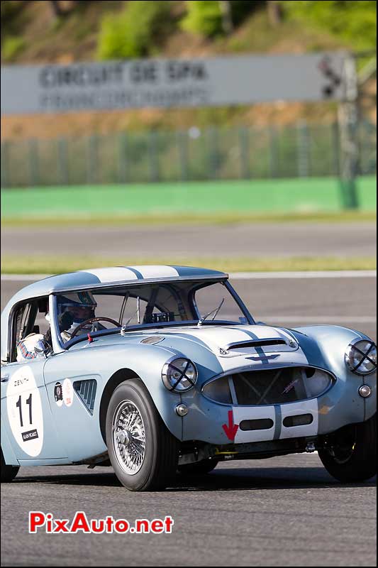 Austin Healey 3000 Mk2, sixties endurance SPA-Classic