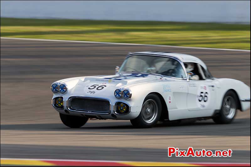 Chevrolet Corvette C1 numero 56, sixties endurance SPA-Classic