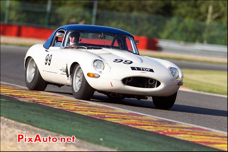 Jaguar E-Type 1964, sixties endurance SPA-Classic