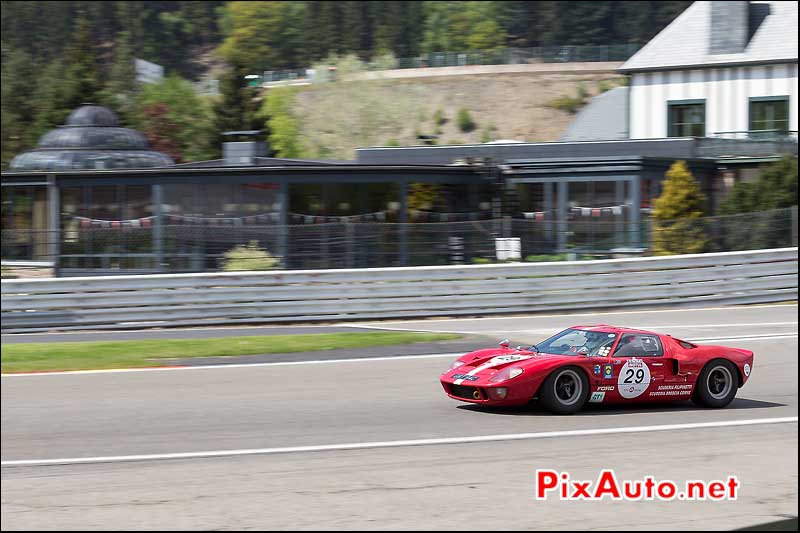 Cer1 numero 29, Ford GT40, SPA-Classic 2014