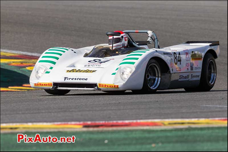 Lola T212FVC, SPA-Classic Cer1 numero 84, circuit SPA-Francorchamps