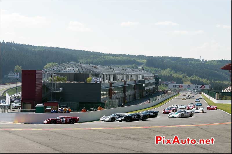 Start Race Cer1 Spa-Francorchamps, SPA-Classic 2014