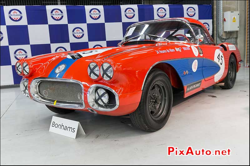 Roadster Chevrolet Corvette Competition, Bonhams SPA-Classic