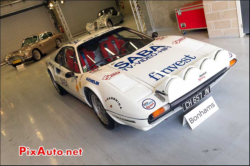 Ferrari 308GTB Group B Michelotto, Vente bonhams SPA-Classic